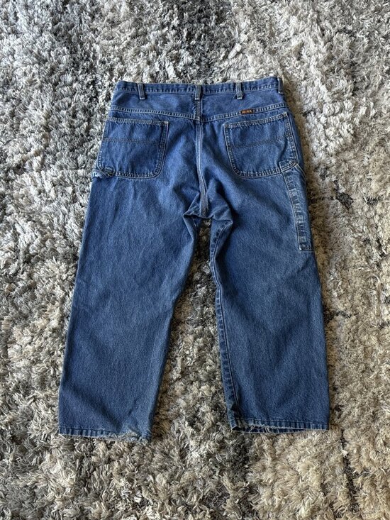 Big Ben Other - Big Ben Blue Big Ben Jeans Denim Straight Wrangler Carpenter Usa Sz 38X29